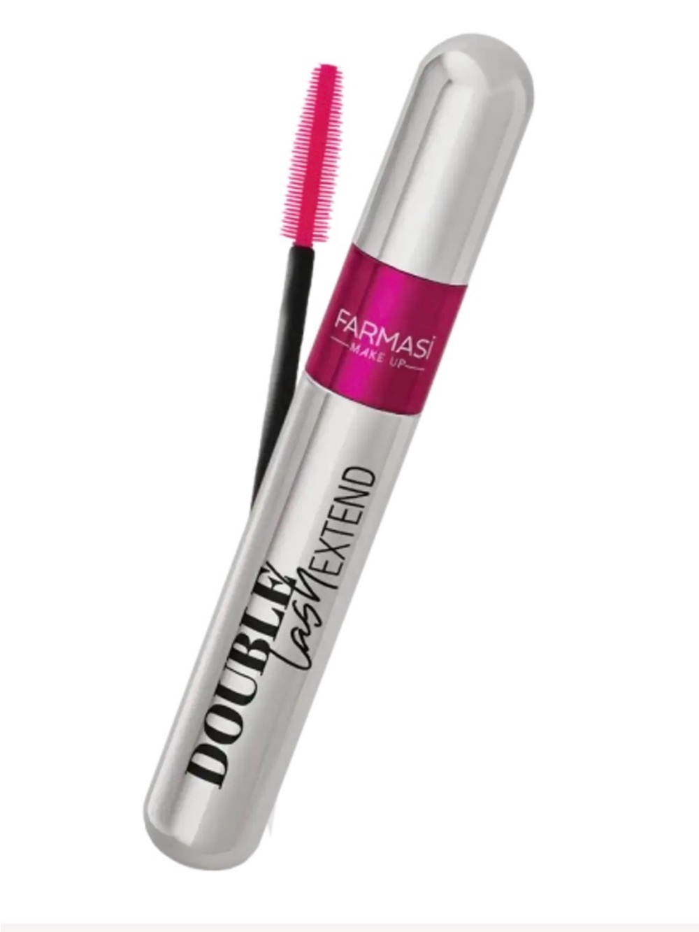 Farmasi Double Lash Extend Mascara — Silver Tube with Pink Accents